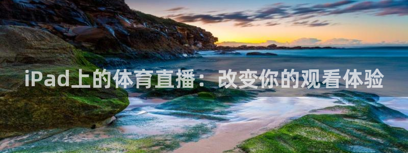 iPad上的体育直播：改变你的观看体验